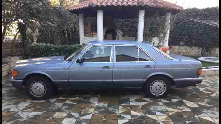Mercedes 260 S Benzin Typ 126 Bj 1990 Oldtimer Garagenwagen 1 Hand Top