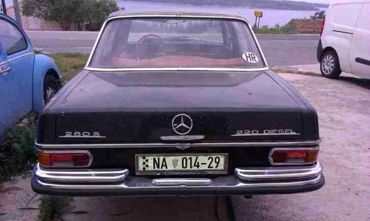 Mercedes 280 SE BJ 1973 Ex Parteifahrzeug 200D
