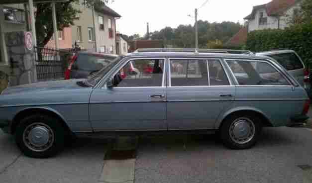 Mercedes 300 T Turbo Diesel Automatik Bj 1985 Oldtimer 119 Tkm W123 Top