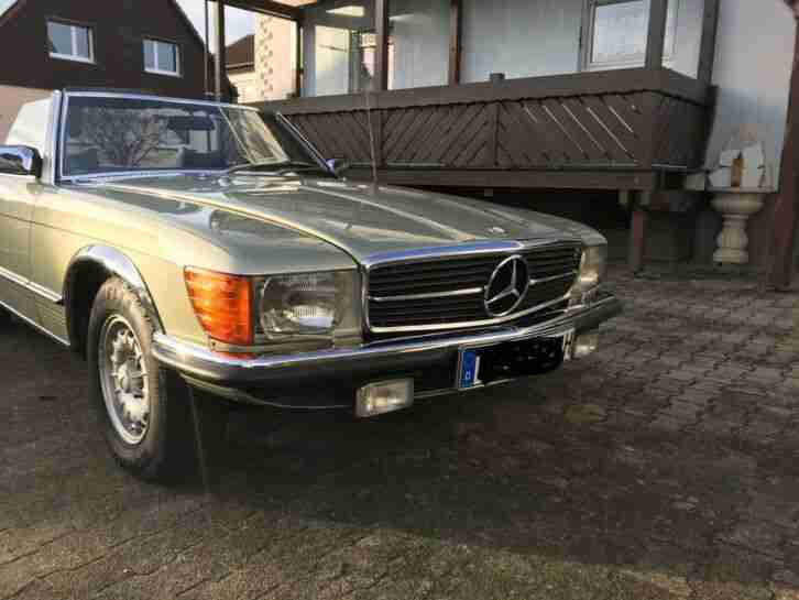 Mercedes 350 SL, Automatik, 3. Hand, H-Kennzeichen, TOP-Zustand