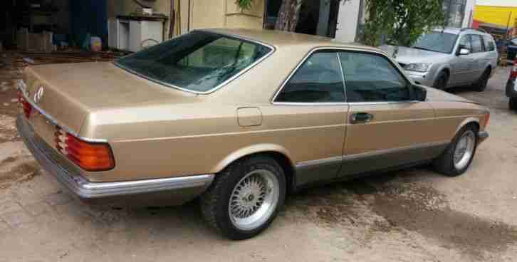 Mercedes 380 sec coupe oldtimer voll austattung