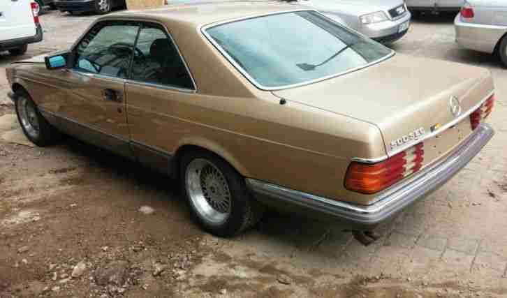 Mercedes 380 sec coupe oldtimer voll austattung