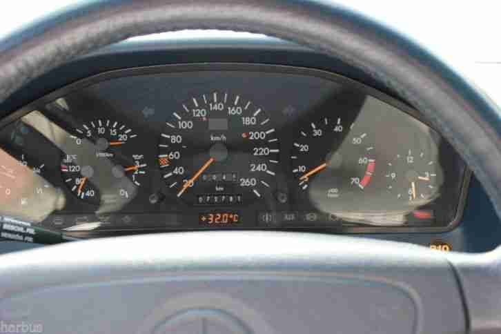 Mercedes 400 SE EZ 93 original 72780KM blau Leder ESSD Becker Scheckheft TÜV neu