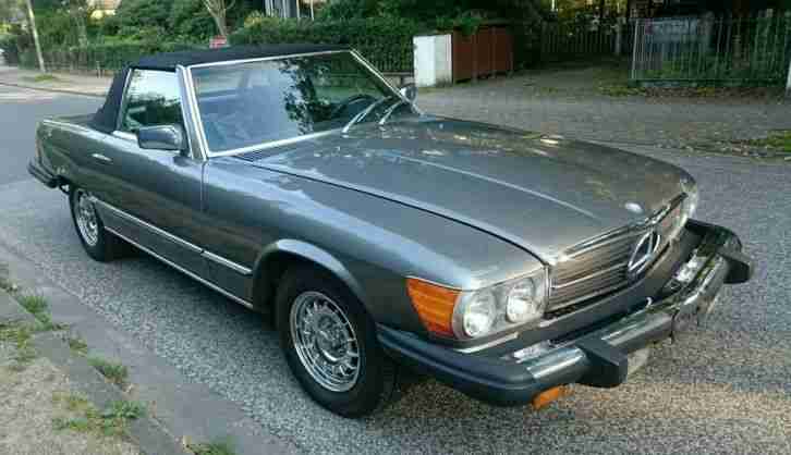 Mercedes 450 SL Roadster, Hardtop, neues Softtop, H
