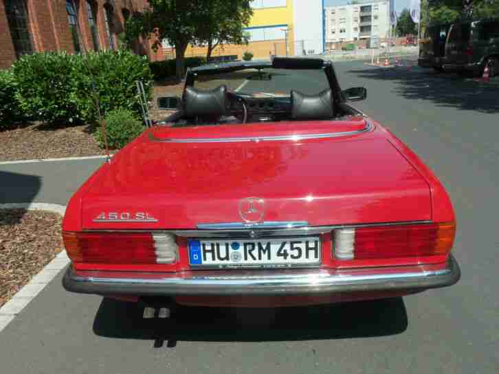 Mercedes 450 SL, Typ 107, mit Zulassung,