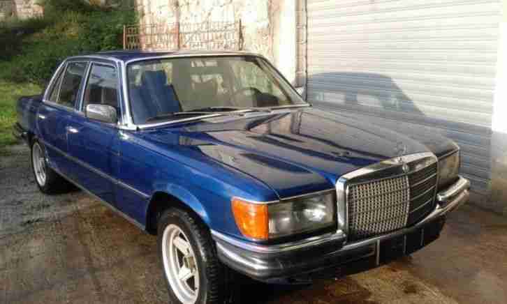 Mercedes 450 Typ 116 280 Motor Plus Gasanlage Bj 1976 Garagenwagen Rostfrei