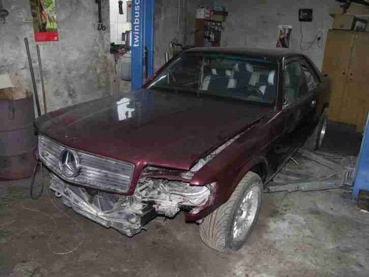 Mercedes 500 560 SEC, echter Lorinser, W126 neu