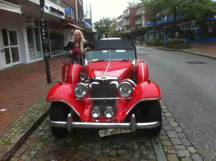 Mercedes 500 K Cabrio Bj.1936 Typ Marlene Replika von Classic Roadster EZ 1991