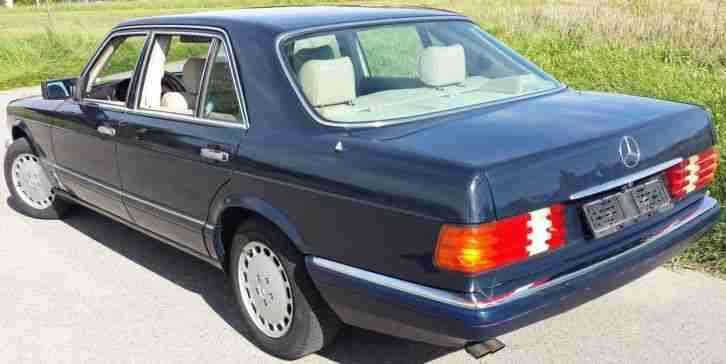 Mercedes 500 SEL aus 1989 mit Reiserechner FAHRBEREIT