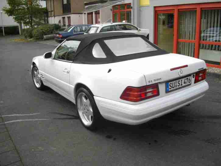 Mercedes 500SL 1999 nur 61750 km reines Sommerfahrzeug in Sammlerzustand