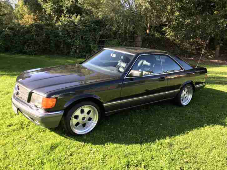 Mercedes 560 SEC, W126, BJ 1989 Youngtimer mit