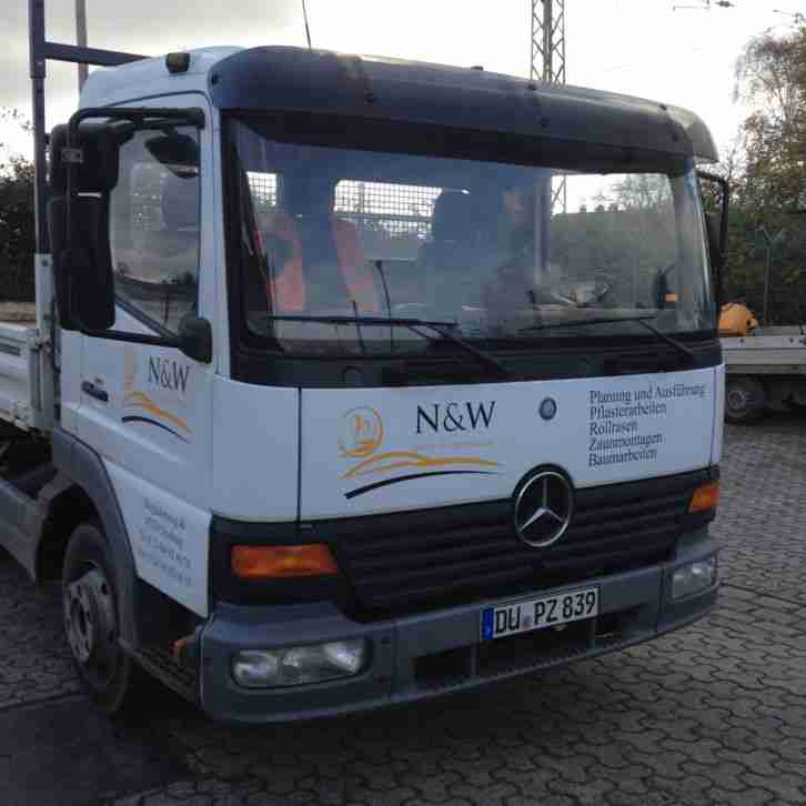 Mercedes Atego 815, 817, 818 K, Kipper, Meiller