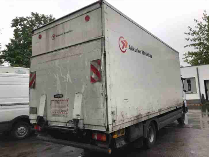 Mercedes Atego 815 Koffer, grüne Plakette, Ladebordwand, Fahrbereit !!