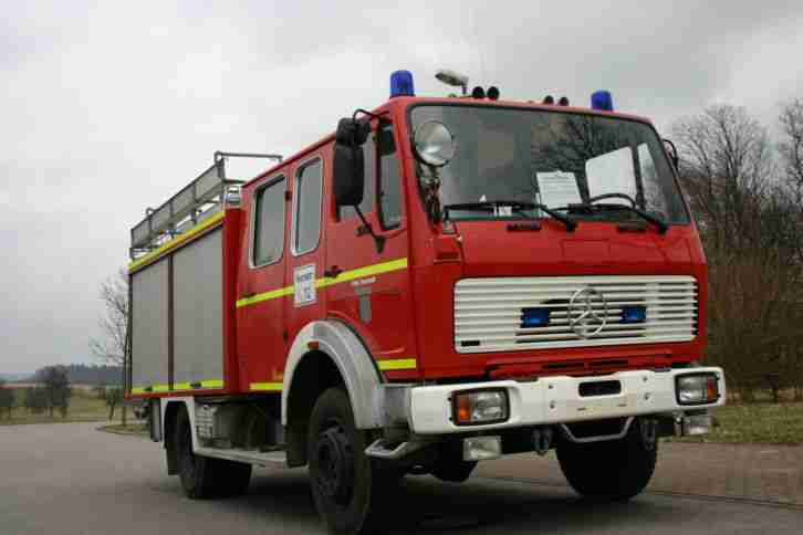 Mercedes Benz 1019 FA original Feuerwehr Oldtimer, Allrad + Diff., Servo