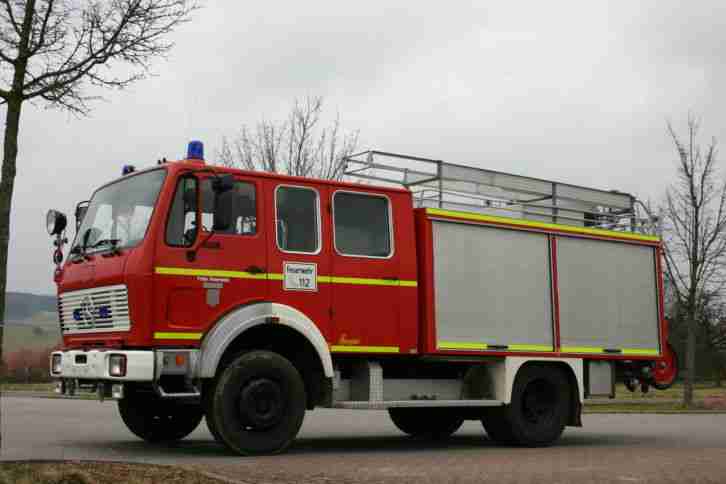 Mercedes Benz 1019 FA original Feuerwehr Oldtimer, Allrad + Diff., Servo