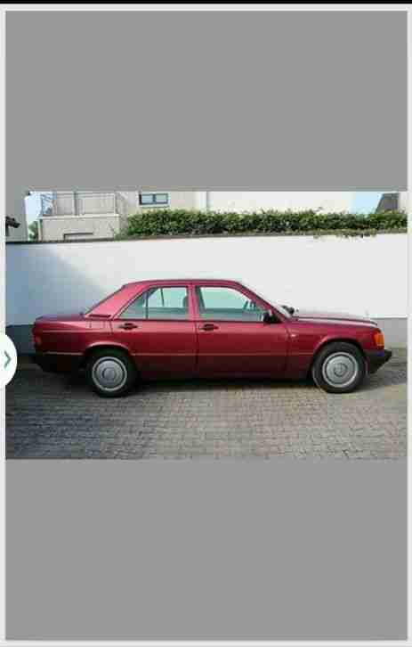 Mercedes-Benz 190 E 1.8 Rentner Fahrzeug
