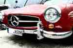 Mercedes Benz 190 SL W121 BJ 1962 rot Cabrio Roadster