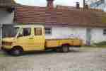 Mercedes Benz 208 Doka Tiefe Ladefläche