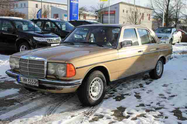 Mercedes Benz 230 E 123, H Kennzeichen HU Neu Privatve