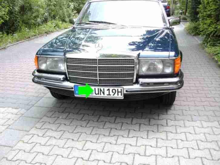 280 SE W116 von 1978 Oldtimer mit H