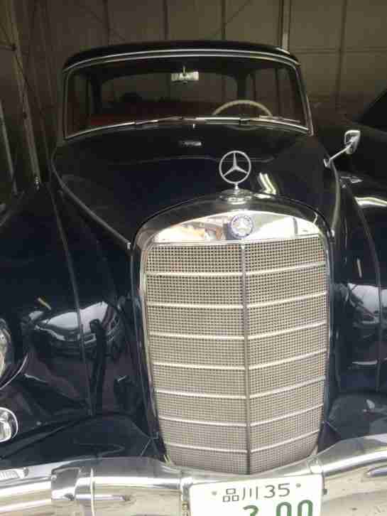 Mercedes Benz 300d W189 Adenauer vor 20 Jahren fuer $80000 komplett restauriert