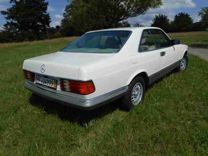 Mercedes Benz 380 SEC H KENNZEICHEN +TÜV NEU