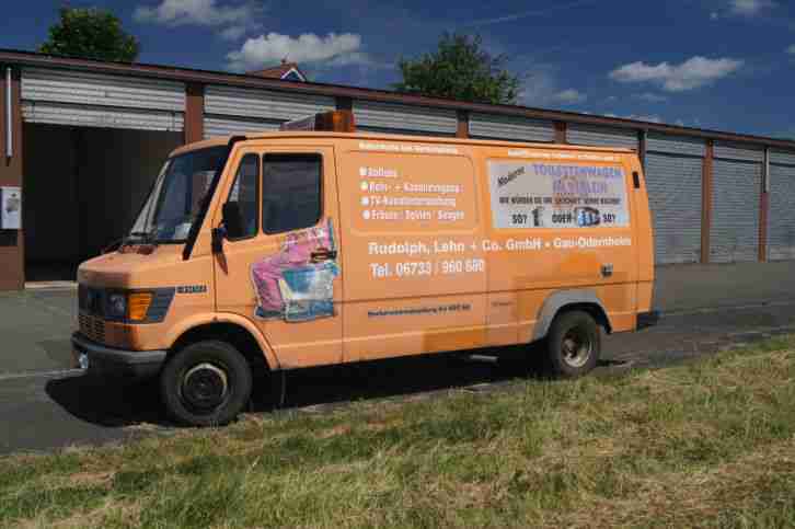 Mercedes Benz 410 Diesel - Kastenwagen - Spezial-Fahrzeug - Kanalreinigung