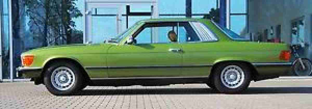 Mercedes Benz 450 SLC Coupe, Oldtimer, Sportwagen.
