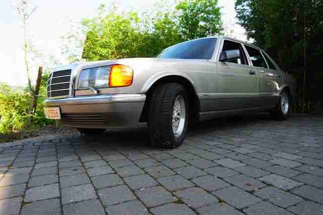 560 SEL Lang W126 Chauffeur gepflegt!