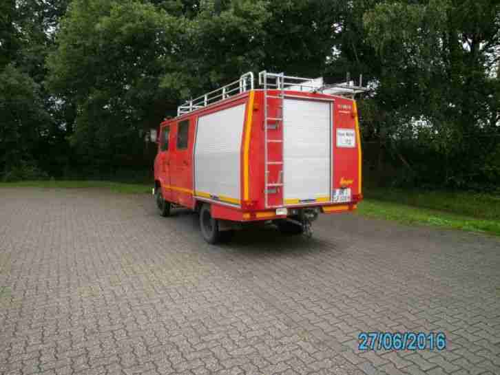 Mercedes Benz 608 D Oldtimer mit H Kennzeichen Feuerwehrwagen LKW Zulassung