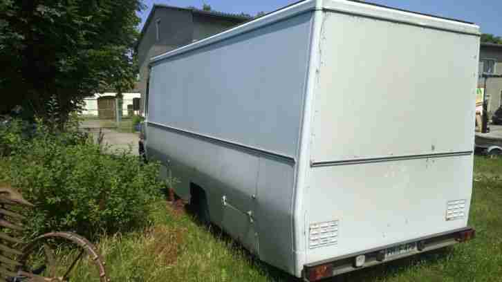 ++ Mercedes Benz 711D Borco Höhns Verkaufsmobil Supermarkt