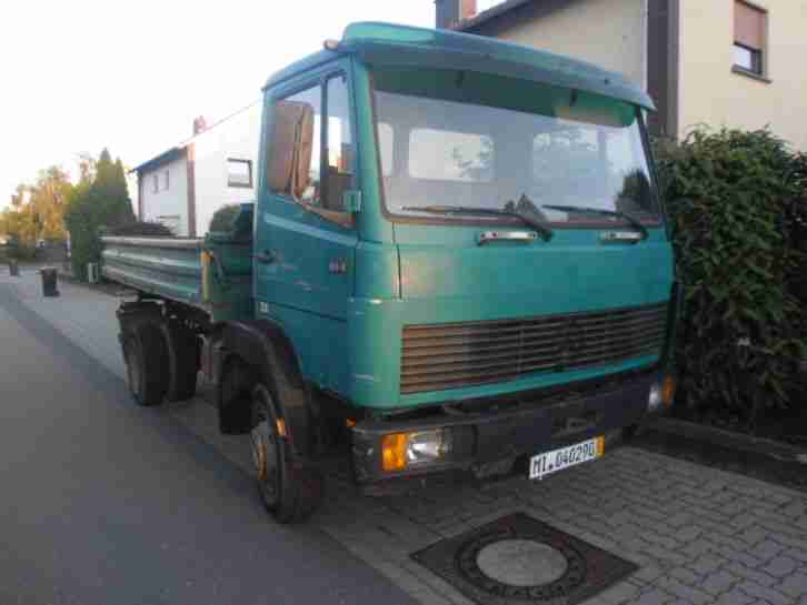 Mercedes Benz 814 Dreiseiten Kipper Bj 1988 km 250000