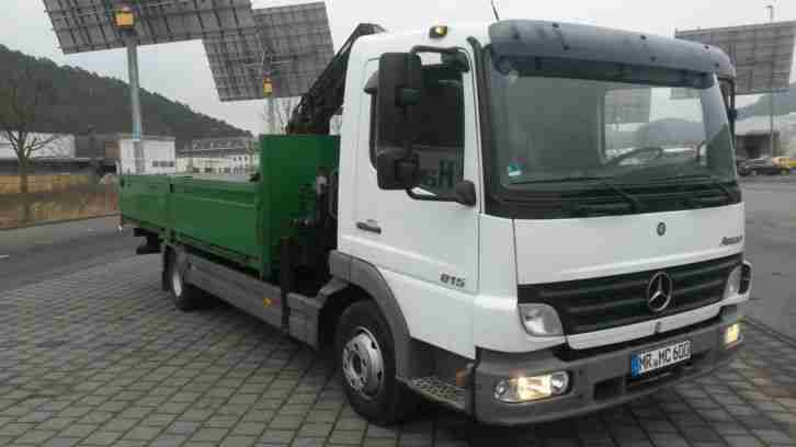 Mercedes Benz 815 Atego mit Atlas Kran 50.1