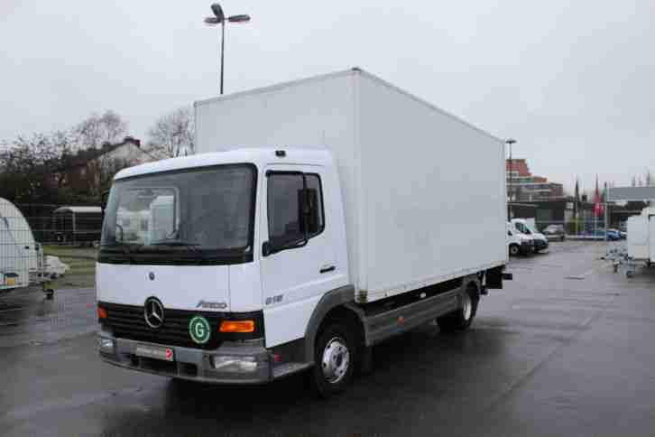 Mercedes Benz Atego 815 Ladebordwand 234tKM gepfelgt Koffertüre rechts