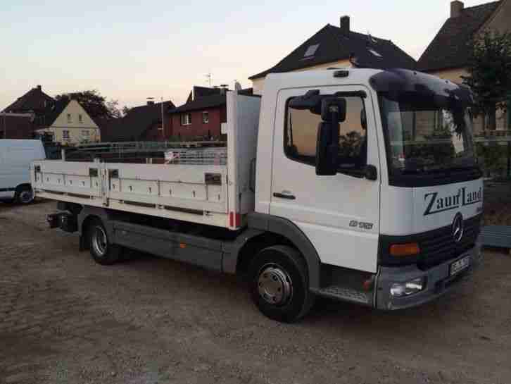 Mercedes Benz Atego 815 Pritsche Ladebordwand Navi