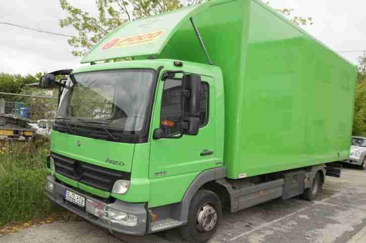 Mercedes-Benz Atego 816 Blue Tec 5 grüne Plakette 1.Hand Luftfederung