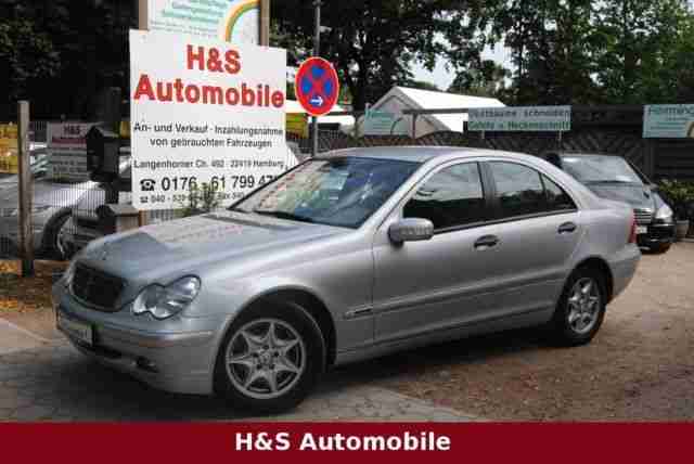 Mercedes Benz C 180 Kompressor Classic Auto. 1.Hand Sch
