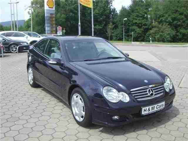 Mercedes-Benz C 180 Kompressor Sportcoupe/1. Hand/SH-Me