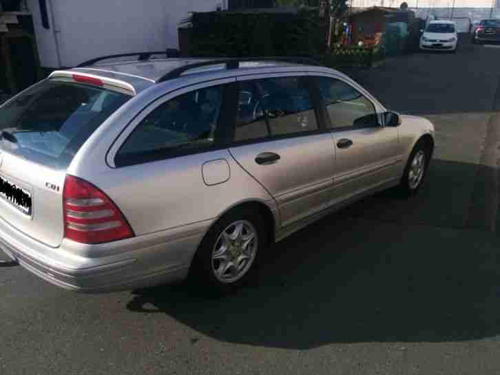 Mercedes Benz C-Klasse 220 Kombi Automatik Diesel Grüne Plakette Klima Silber