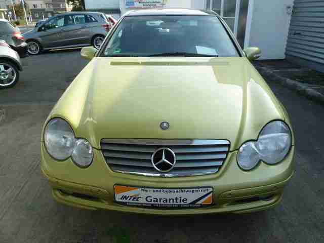 Mercedes Benz C230 Komp Sportcoupe Sportpaket Panoramad