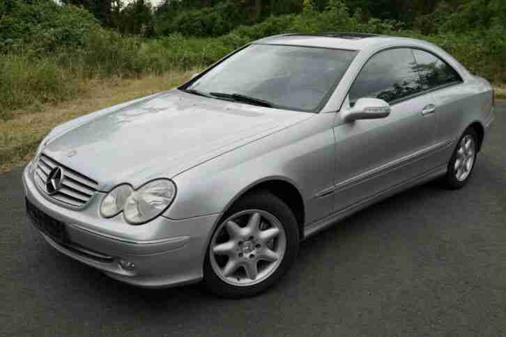 Mercedes Benz CLK 320 Coupé Elegance Automatik Schiebedach *8fach bereift*!