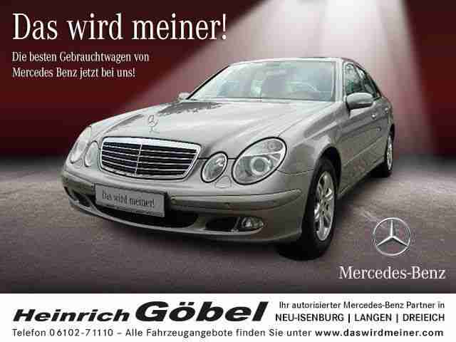 Mercedes-Benz E 200 KOMPRESSOR Limousine Navi+PTS+Stand