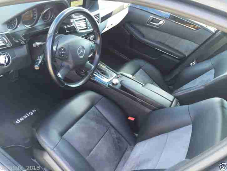 Mercedes-Benz E 250 BlueEFFICIENCY AVANTGARDE Teilleder/Alcantara