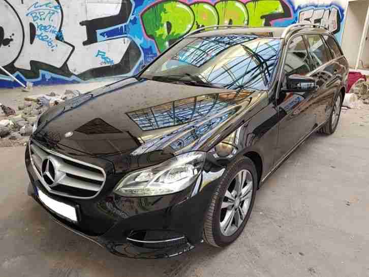 E200T Bj.09 2014 27tkm schwarz Teilleder