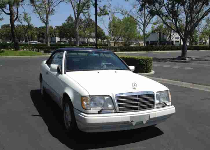 Mercedes Benz E320 Cabrio Baujahr 07 1994 Leder
