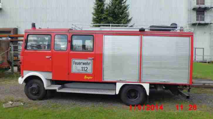 Mercedes Benz Feuerwehr LPKF 608, H-Zulassung
