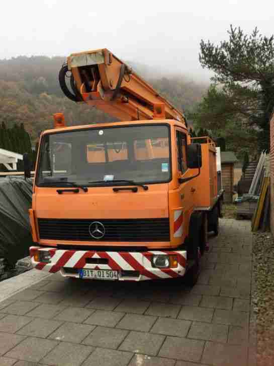 Mercedes Benz Hebebühne Wumac Aufbau Höhe 18 Meter