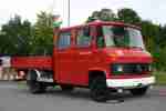 Mercedes Benz L 508 D Pritsche Doppelkabine Feuerwehr