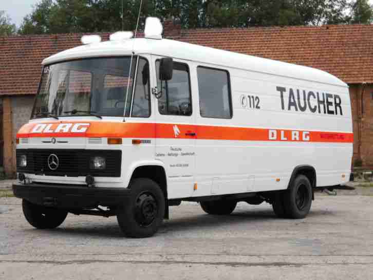 Mercedes Benz L 613 D ex DLRG Taucher Kastenwagen 508 608 Feuerwehr
