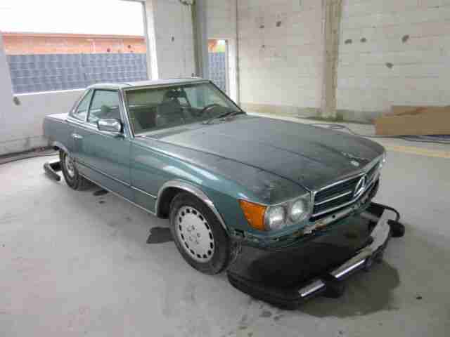 Mercedes Benz SL 280 R107 aut. Restaurationsobjekt rost